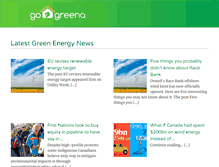 Tablet Screenshot of gogreena.co.uk